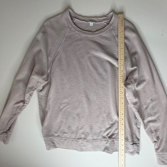 Standard James Perse Pullover Sweatshirt Size 3 Large Gray Lounge Comfy Casual - Picture 9 of 11